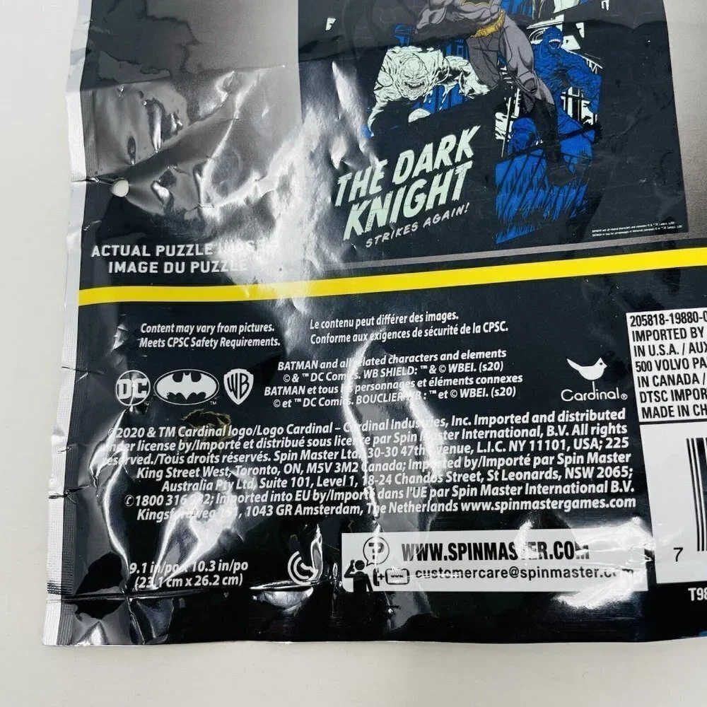 DC Comics Batman The Dark Knight Strikes Again Puzzle On The Go 48 Pieces Ages 6